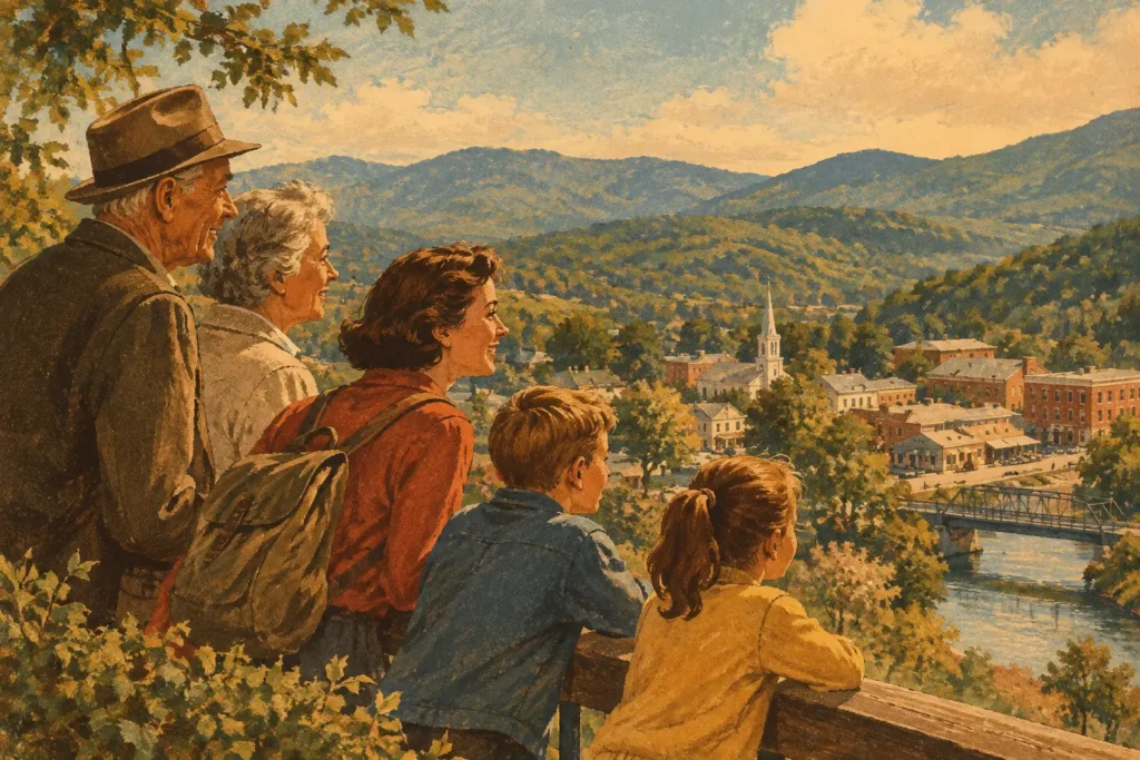 A Multigenerational Tour Experience in West Jefferson